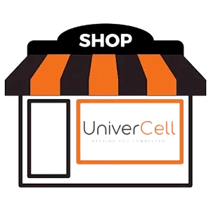 Map indicating UniverCell shop locations